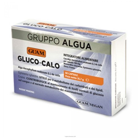 GUAM Algua Gluco-Calo 60 Cps
